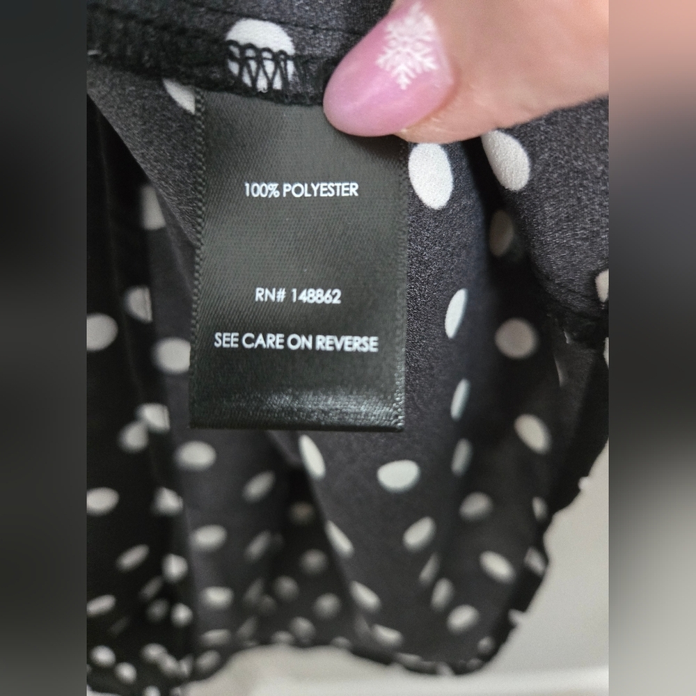 Torrid Sophie Chiffon Swing Cami – Polka Dot – Size 3 (3X / 22-24) NWT - Picture 10 of 12